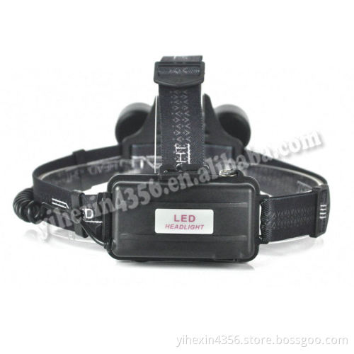 Boruit XML T6 High Power 10W Zoom Long Range Rechargeable LED Headlamp